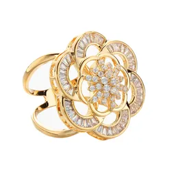 Cài Khăn Nữ Meri Golden Rose BR810 Màu Vàng Gold