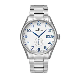 Đồng Hồ Nam Delbana Fiorentino 42mm Watch 41701.682.6.062 Màu Bạc