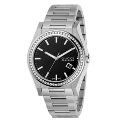 Đồng hồ Nam Gucci 115 Pantheon YA115215 Màu Bạc - Đen