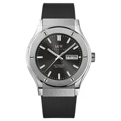 Đồng Hồ Nam I&W Carnival 42mm IW55851GT-DS (IW55851G2) Automatic Màu Bạc Đen