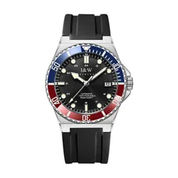 Đồng Hồ Nam I&W Carnival Automatic IW726G-DS (IW726G5) Màu Đen Phối Bạc