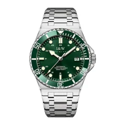 Đồng Hồ Nam I&W Carnival Automatic IW726G-DT (IW726G3) Màu Bạc Xanh Lá