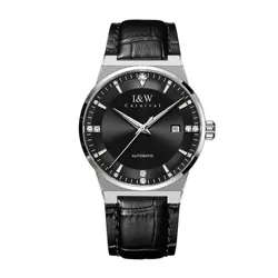 Đồng Hồ Nam I&W Carnival Automatic IW776G-DD (IW776G8) Màu Đen Bạc