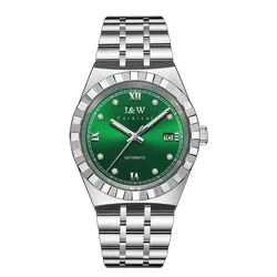 Đồng Hồ Nam I&W Carnival Automatic Watch IW720G-DT (IW720G3) Màu Bạc/Xanh