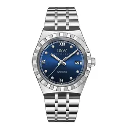 Đồng Hồ Nam I&W Carnival Automatic Watch IW720G-DT (IW720G4) Màu Bạc/Xanh Dương