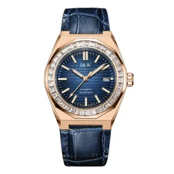 Đồng Hồ Nam I&W Carnival Automatic Watch IW733G-DD (IW733G11) Màu Xanh Lam