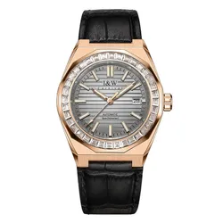 Đồng Hồ Nam I&W Carnival Automatic Watch IW733G-DD (IW733G12) Màu Đen/Xám