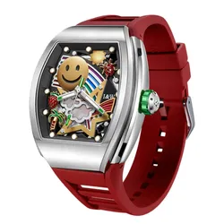 Đồng Hồ Nam I&W Carnival Automatic Watch IW757GT-DS (IW757GT1) Màu Đỏ