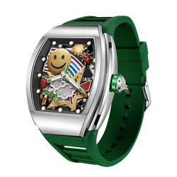 Đồng Hồ Nam I&W Carnival Automatic Watch IW757GT-DS (IW757GT3) Màu Xanh Lá