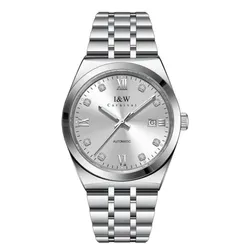 Đồng Hồ Nam I&W Carnival Automatic Watch IW758G-DT (IW758G2) Màu Bạc