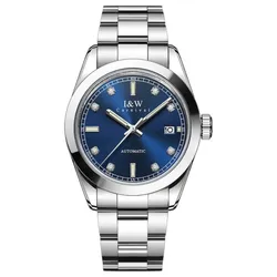 Đồng Hồ Nam I&W Carnival Automatic Watch IW786G-DT (IW786G6) Màu Bạc Xanh
