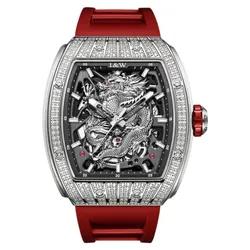 Đồng Hồ Nam I&W Carnival Automatic Watch IW787G-DS (IW787G1) Màu Đỏ Bạc