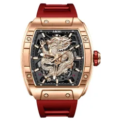 Đồng Hồ Nam I&W Carnival Automatic Watch IW787GT-DS (IW787GT3) Màu Đỏ Vàng