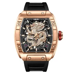Đồng Hồ Nam I&W Carnival Automatic Watch IW787GT-DS (IW787GT4) Màu Đen - Vàng