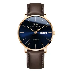Đồng Hồ Nam I&W Carnival Automatic Watch IW8828G-DD (IW8828G16) Màu Nâu Xanh
