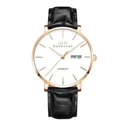 Đồng Hồ Nam I&W Carnival Automatic Watch IW8828G-DD (IW8828G2) Màu Đen Trắng