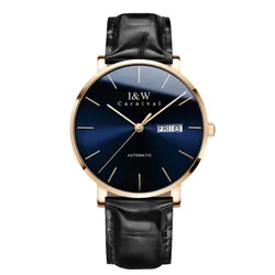 Đồng Hồ Nam I&W Carnival Automatic Watch IW8828G-DD (IW8828G4) Màu Đen/Xanh