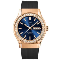Đồng Hồ Nam I&W Carnival IW55851G-DS – Automatic (IW55851G29) Màu Xanh Navy-Vàng Hồng