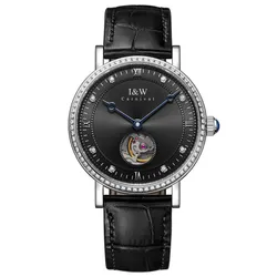 Đồng Hồ Nam I&W Carnival IW636G-DD (IW636G4) Automatic Màu Xám Đen