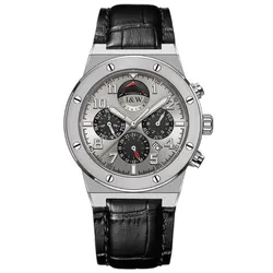 Đồng Hồ Nam I&W Carnival IW655G-DD (IW655G7) Automatic Màu Đen Xám