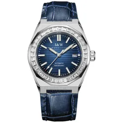 Đồng Hồ Nam I&W Carnival IW733G-DD – Automatic (IW733G8) Màu Xanh Navy