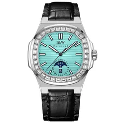 Đồng Hồ Nam I&W Carnival IW735G-DD – Automatic (IW735G14) Màu Xanh Mint
