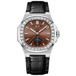 Đồng Hồ Nam I&W Carnival IW735G-DD – Automatic (IW735G23) Màu Nâu Đen