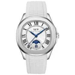 Đồng Hồ Nam I&W Carnival IW738G-DS – Automatic (IW738G5) Màu Trắng