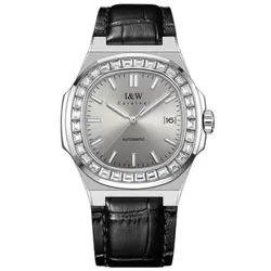 Đồng Hồ Nam I&W Carnival IW750G-DD – Automatic (IW750G7) Màu Đen Xám