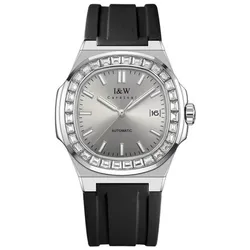 Đồng Hồ Nam I&W Carnival IW750G-DS – Automatic (IW750G11) Màu Đen Xám