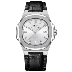 Đồng Hồ Nam I&W Carnival  IW750GT-DD – Automatic (IW750GT8) Màu Đen Bạc
