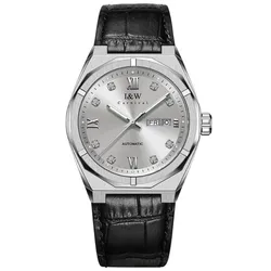 Đồng Hồ Nam I&W Carnival  IW751G-DD – Automatic (IW751G7) Màu Đen Xám