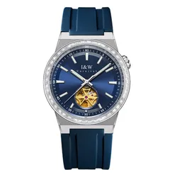 Đồng Hồ Nam I&W Carnival IW761G-DS – Automatic (IW761G9) Màu Xanh Bạc