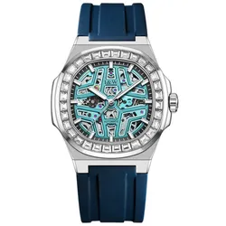 Đồng Hồ Nam I&W Carnival IW763G-DS – Automatic (IW763G7) Màu Xanh Bạc