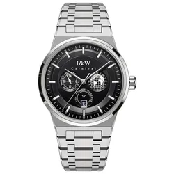 Đồng Hồ Nam I&W Carnival  IW782G-DT – Automatic (IW782G12) Màu Đen Bạc