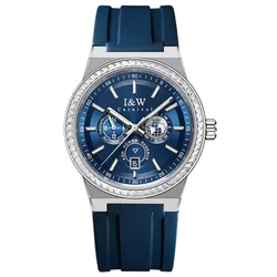 Đồng Hồ Nam I&W Carnival IW785G-DS – Automatic (IW785G12) Màu Xanh Navy