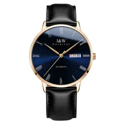 Đồng Hồ Nam I&W Carnival IW8861G-DD – Automatic (IW8861G12) Màu Xanh Đen