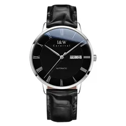 Đồng Hồ Nam I&W Carnival IW8861G-DD – Automatic (IW8861G8) Màu Đen