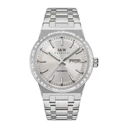 Đồng Hồ Nam I&W Carnival Steel Strap Automatic IW779G-DT (IW779G4) Màu Bạc Xám