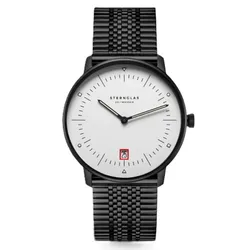 Đồng hồ Nam Sternglas Naos Edition Bauhaus III Metal Bracelet S01-NAB15-ME11 Màu Trắng Đen