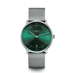 Đồng Hồ Nam Sternglas Naos Green S01-NA08-MI04 - 38mm Màu Xanh Bạc