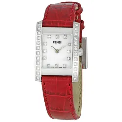Đồng Hồ Nữ Fendi Classico F701247DDC Case Màu Đỏ Trắng