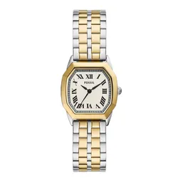 Đồng Hồ Nữ Fossil Harlow Two-Tone Stainless Steel Watch ES5362 Màu Demi (Vàng Gold- Bạc)