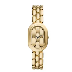 Đồng Hồ Nữ Fossil Sloan Three-Hand Gold-Tone Stainless Steel Watch ES5380 Màu Vàng Gold