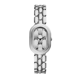 Đồng Hồ Nữ Fossil Sloan Three-Hand Stainless Steel Watch ES5381 Màu Bạc