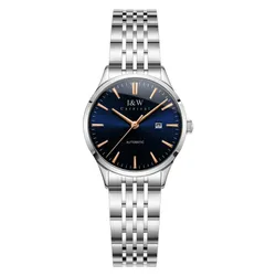 Đồng Hồ Nữ I&W Carnival Automatic Watch IW509L-DT (IW509L9) Màu Bạc/Xanh