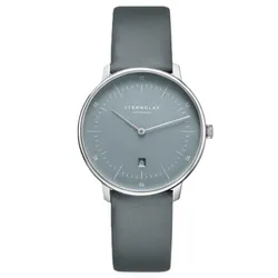 Đồng Hồ Nữ Sternglas Naos XS Edition Flora Ice Blue S01-NDF17-KL10 Màu Xanh Lục