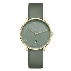 Đồng Hồ Nữ Sternglas Naos XS Edition Flora S01-NDF18-KL09 Màu Xanh