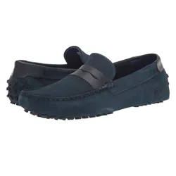 Giày Lười Lacoste Men's Concours Craft Loafer Màu Xanh Đậm Size 8