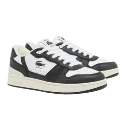 Giày Sneaker Nam Lacoste TClip Set Leather 48SFA0052 147 Màu Đen Trắng Size 8